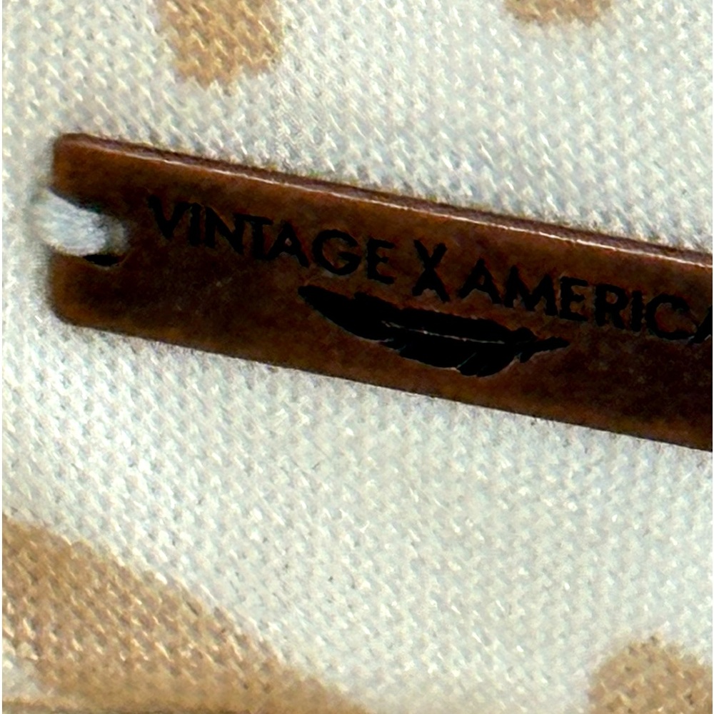 Vintage X America Moonlight Psalm Shadow Print Hooded Zip Front Sweatshi… - Picture 6 of 9